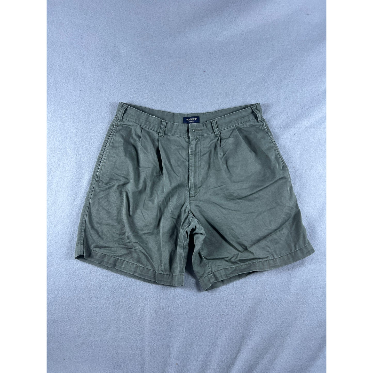 Vintage Dockers Pleated Twill Shorts - 34