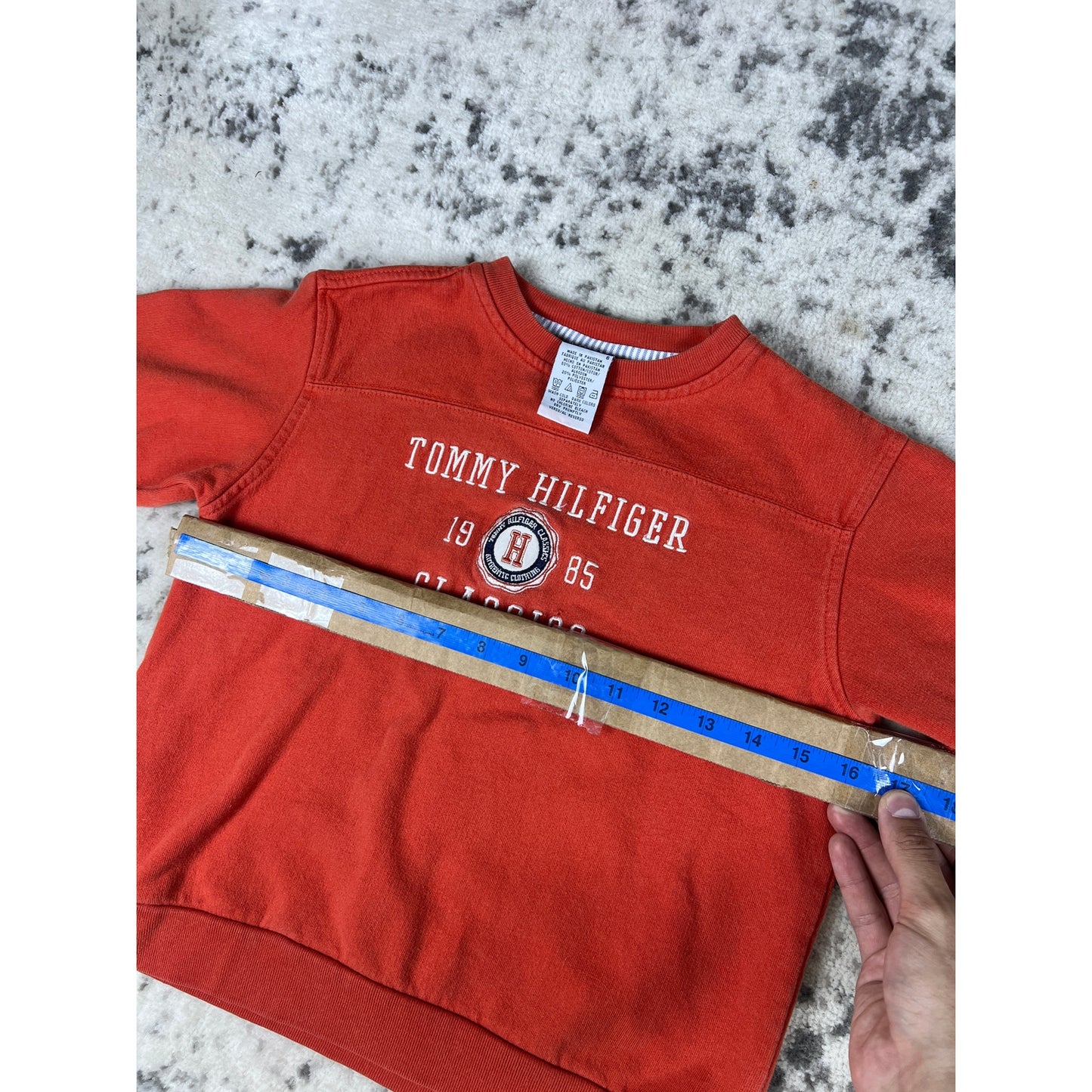 Vintage Tommy Hilfiger Spellout Crewneck - 6T