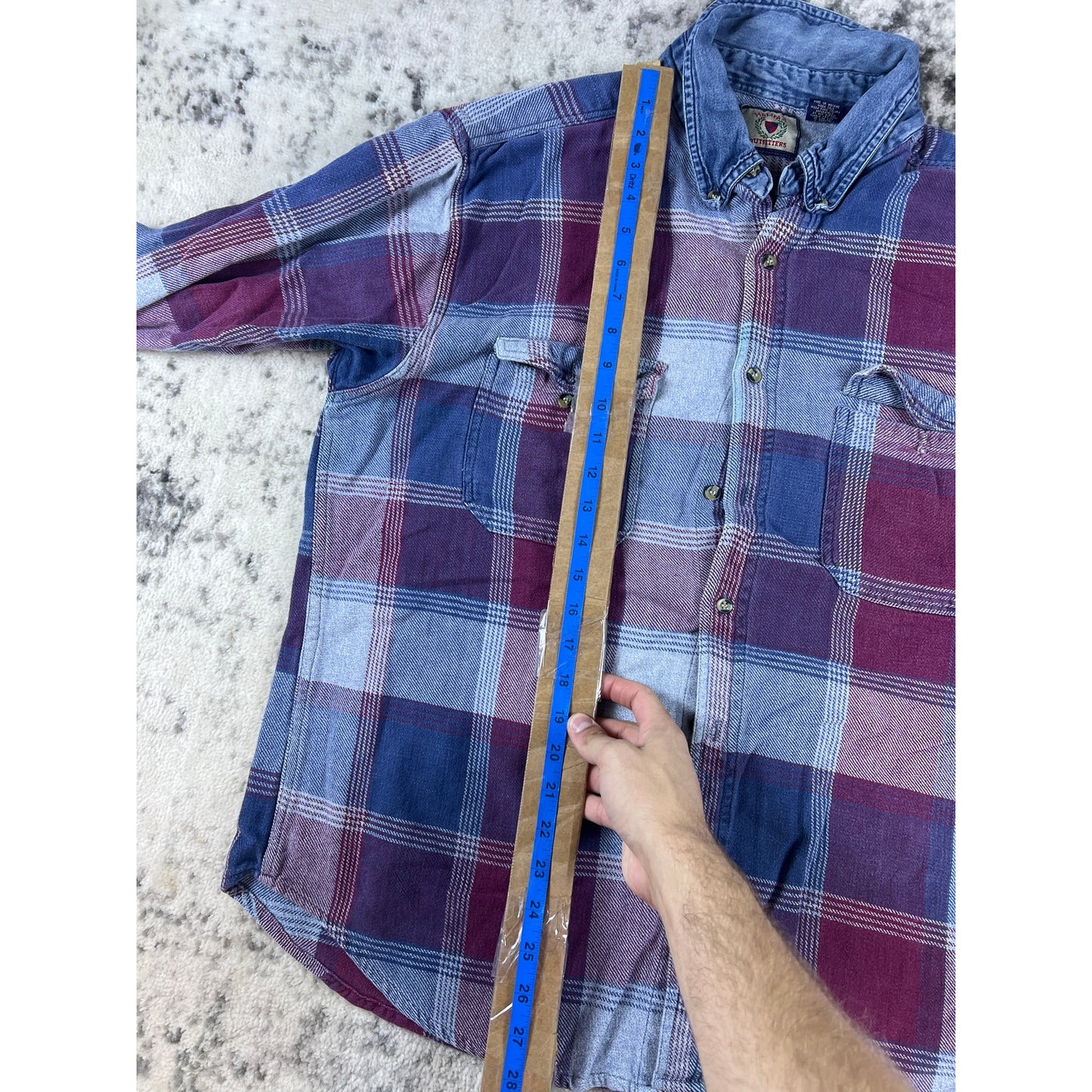 Vintage Halifax Flannel Shirt Mens - XL