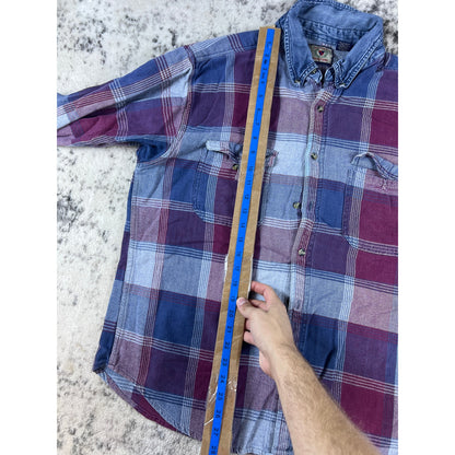 Vintage Halifax Flannel Shirt Mens - XL