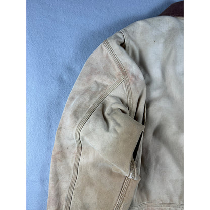 Vintage Carmel Tan Cropped Carhartt Jacket - XL