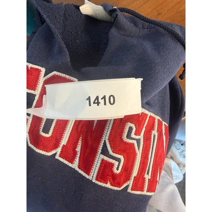 Champion Spellout Wisconsin Hoodie - M