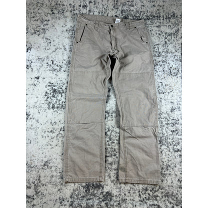 Vintage Key Double Knee Tan Carpenter Pants - 34
