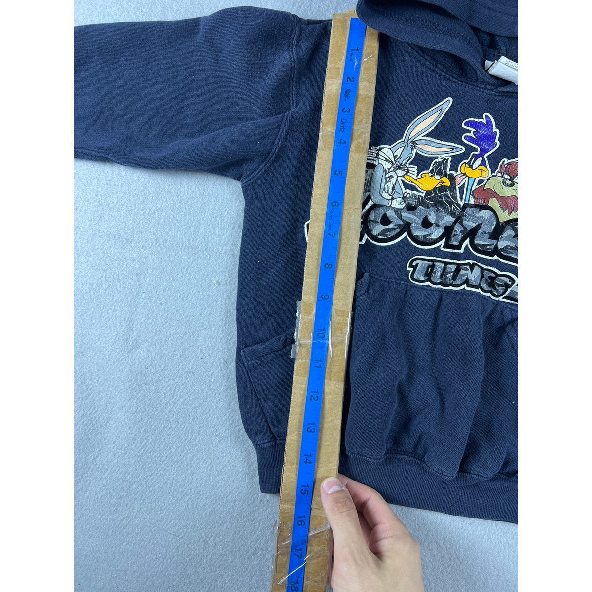 Vintage Looney Tunes Hoodie - Youth XS
