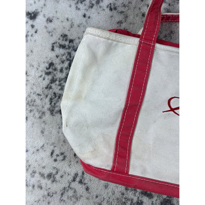 Vintage LL Bean Canvas Tote - Medium