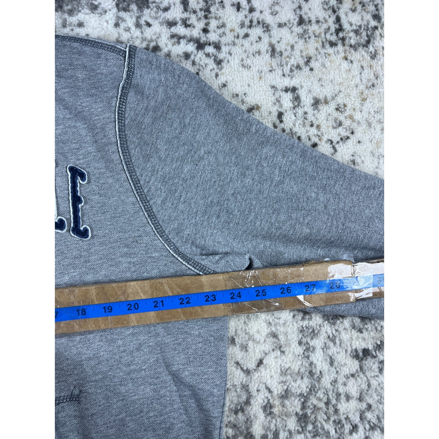Aeropostale Grey Full Zip Hoodie - XL