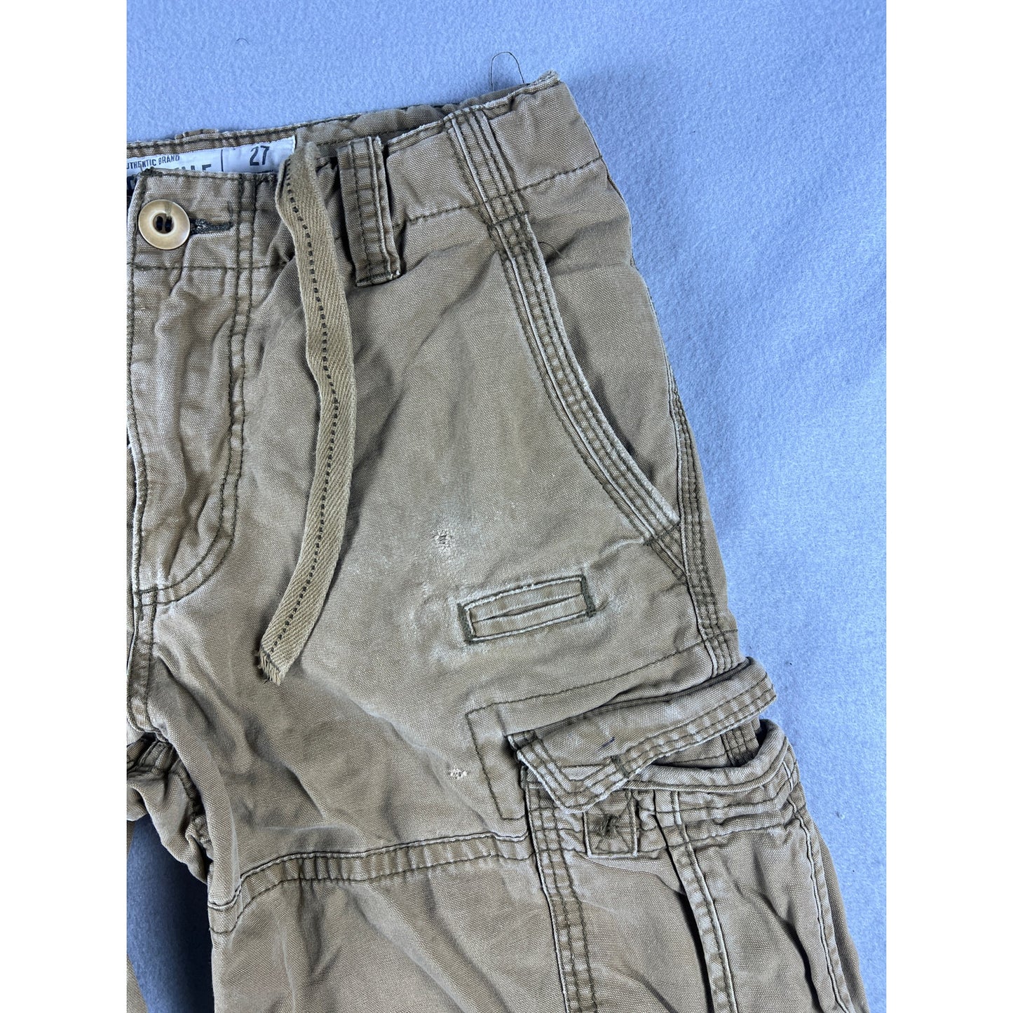 Aeropostale Y2K Canvas Cargo Shorts - 27