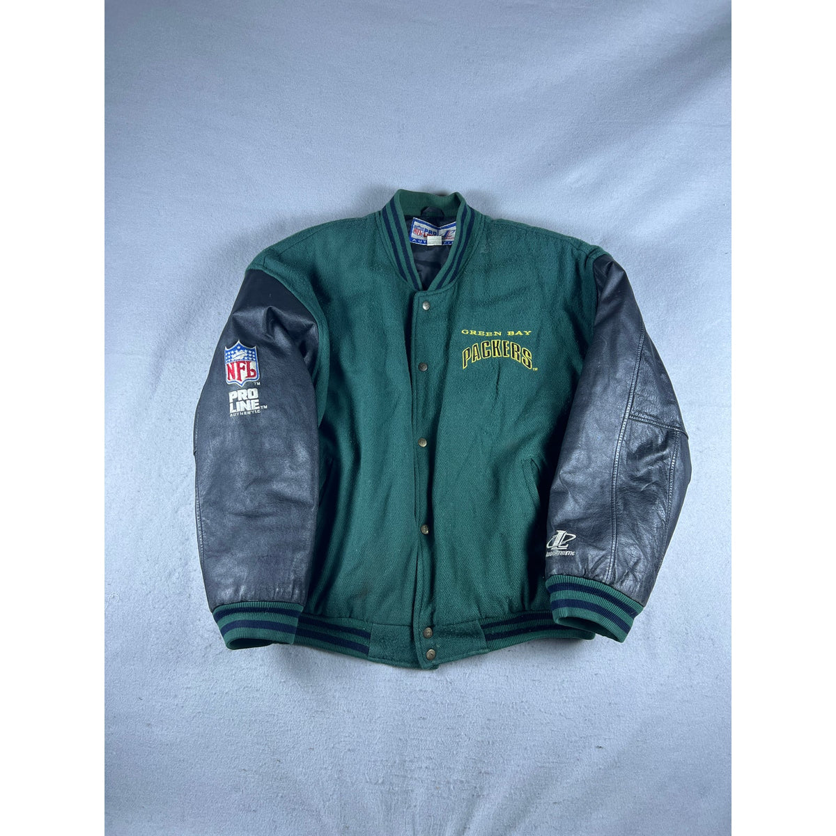 Vintage Green Bay Packers Varsity Jacket - XL
