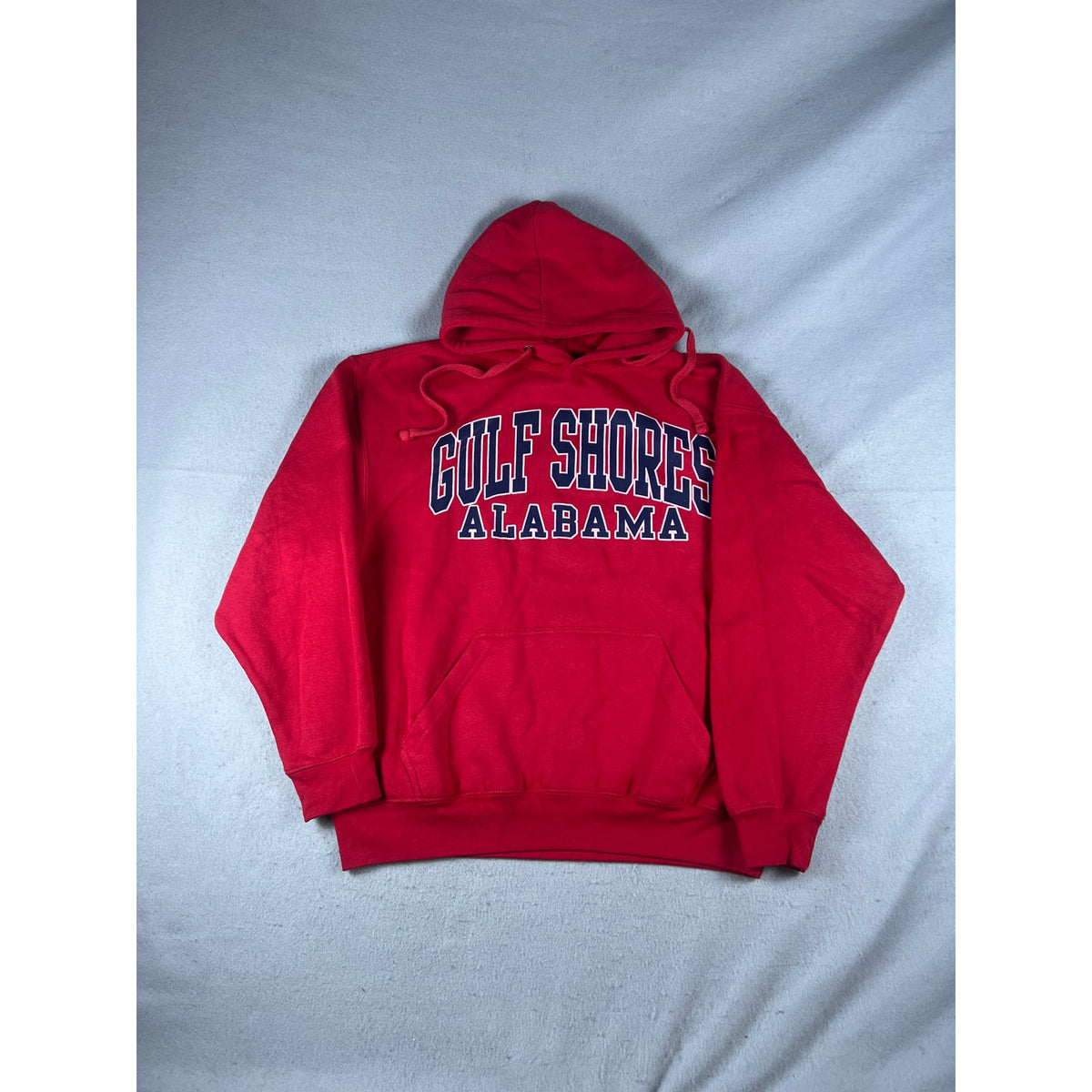 Gulf Shores Alabama Spellout Hoodie - M