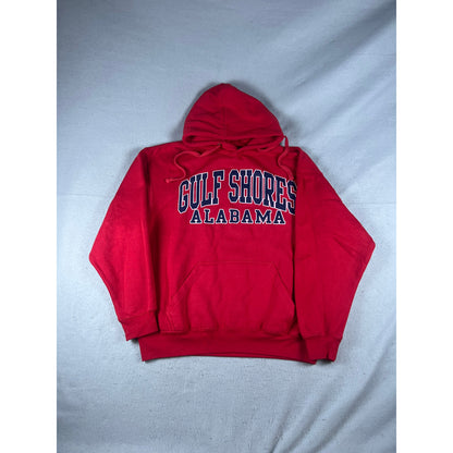 Gulf Shores Alabama Spellout Hoodie - M