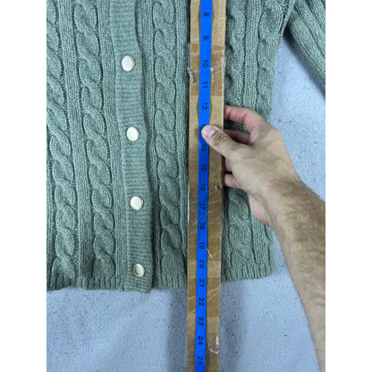 Abercrombie & Fitch Cable Knit Cardigan Womens - XS