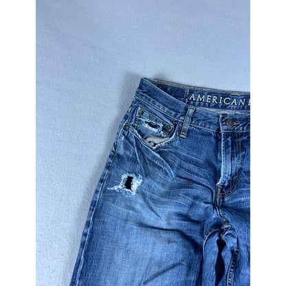 American Eagle Bootcut Distressed Grunge Jeans - 32x32