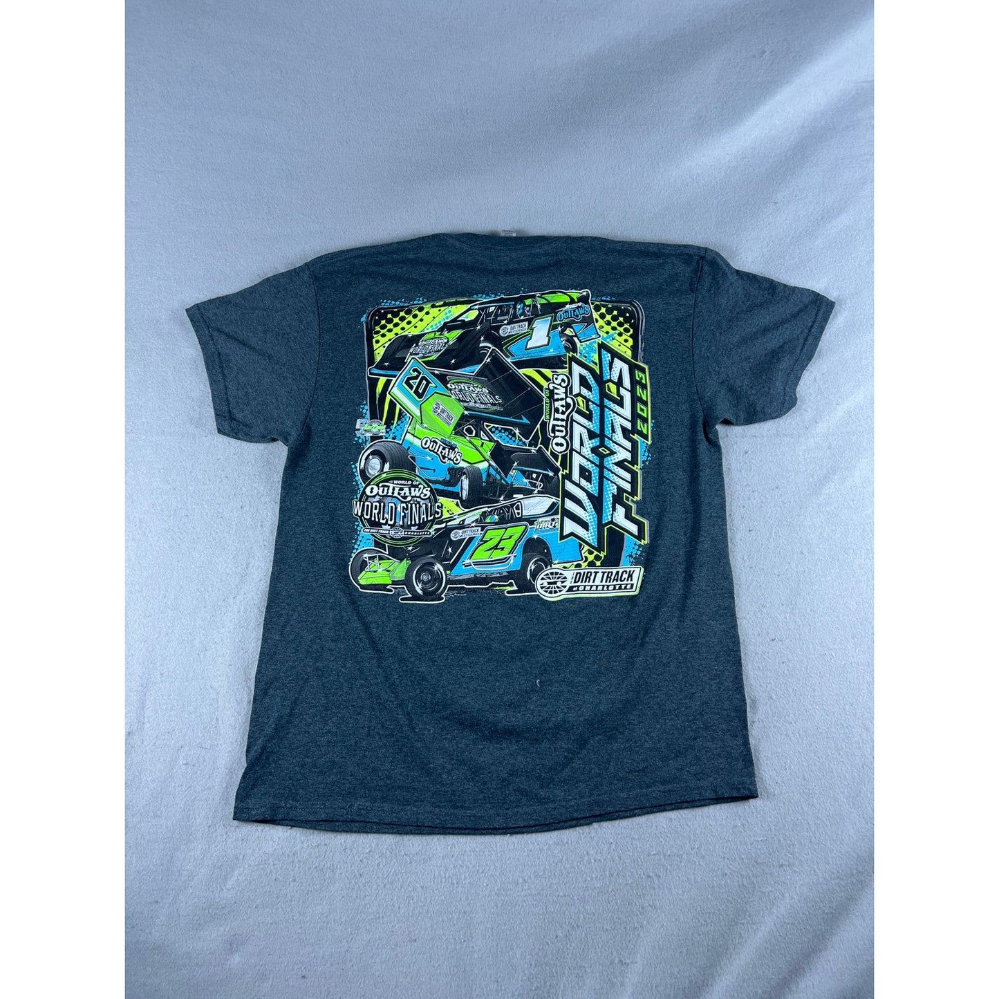 World of Outlaws World Finals 2023 Dirt Track Racing Shirt - L