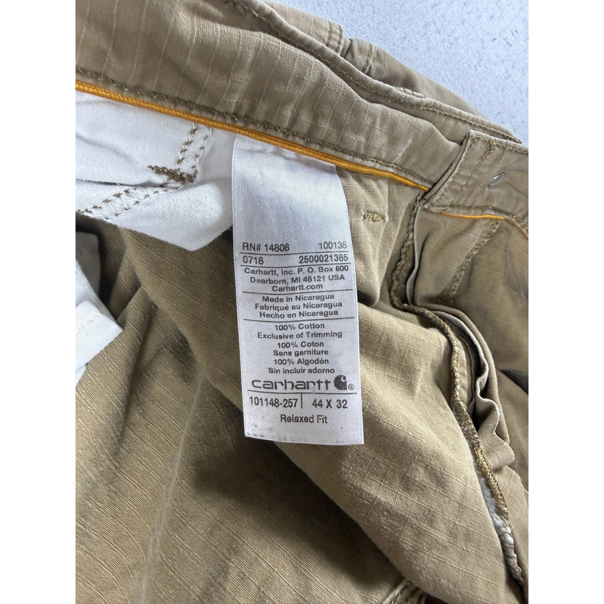 Carhartt Force Tappen Cargo Pants - 44x32