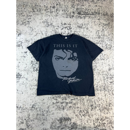 Vintage Michael Jackson This Is It Tour Shirt -vL