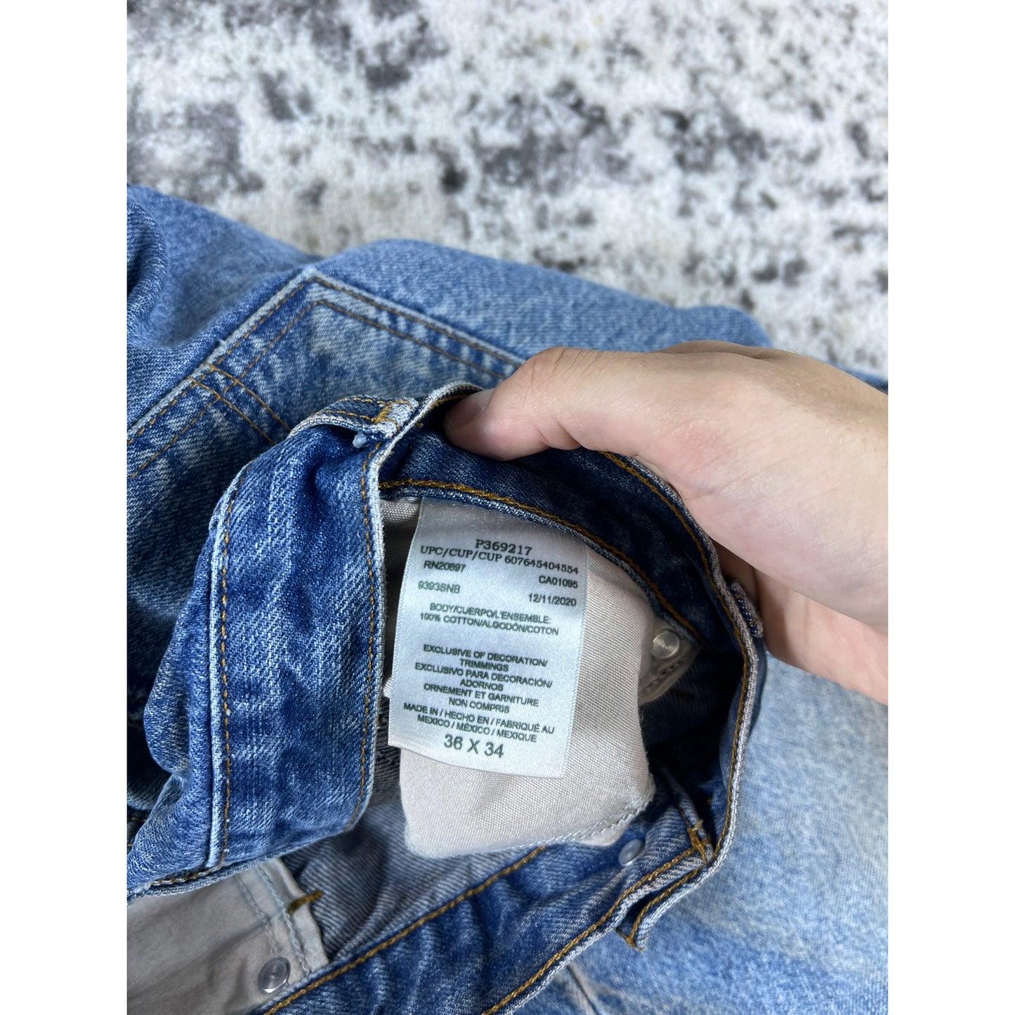 Vintage Denim Blue Dickie Carpenter Pants - 36