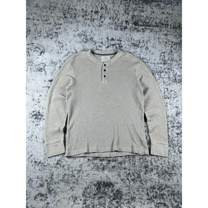 St. John's Bay Thermal Henley Shirt - L