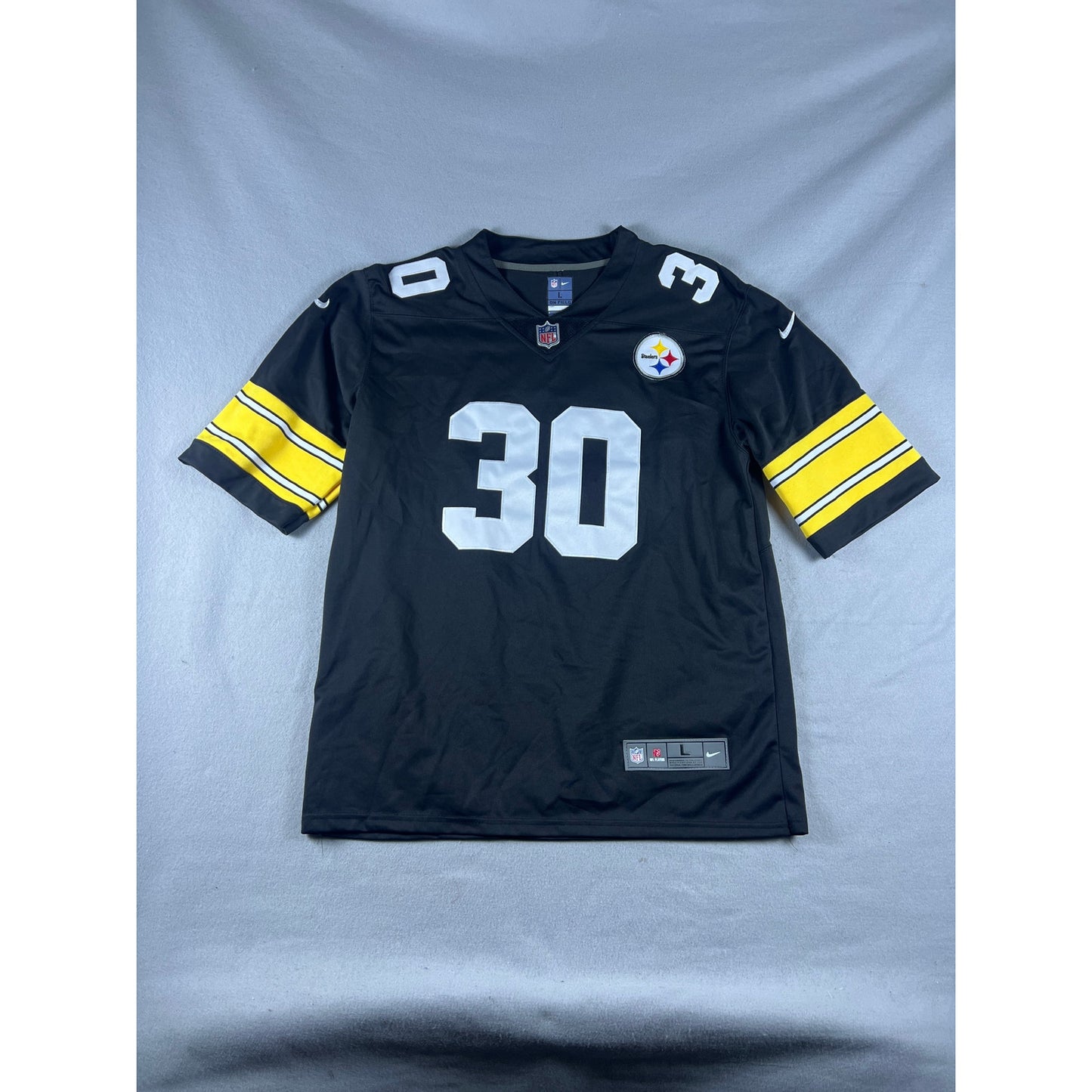 Pittsburgh Steelers Jaylen Warren #30 Jersey - L