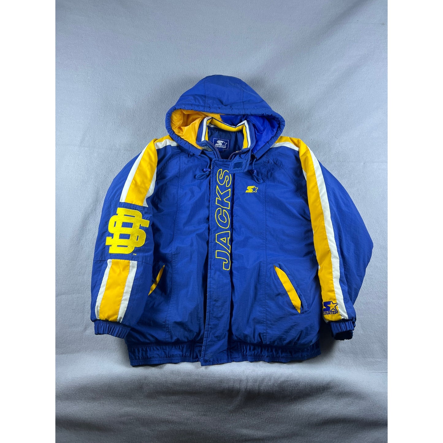 Vintage SDSU Starter Puffer Jacket - M