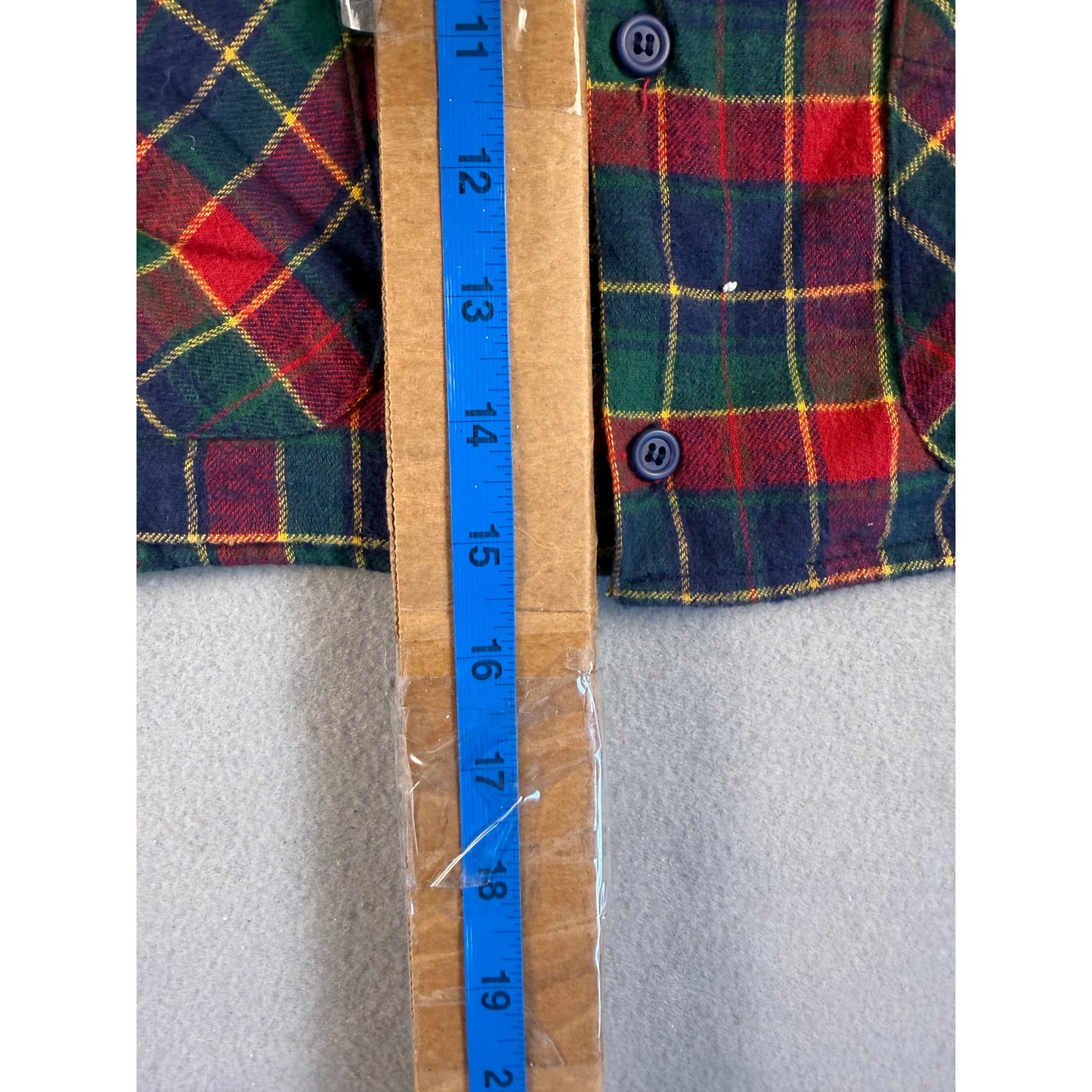 Vintage OshKosh B'gosh Flannel Vest Boys - 7
