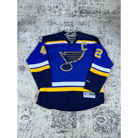 DAVID BACKES ST. LOUIS BLUES NHL Hockey Jersey - L
