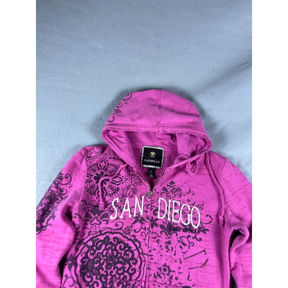 Ragwear Spellout Medallion Hoodie Womens - M