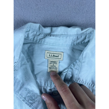 LL Bean Button Up Shirt Womens - S