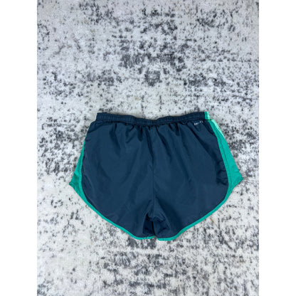 Teal Green Nike Swoosh Shorts - M