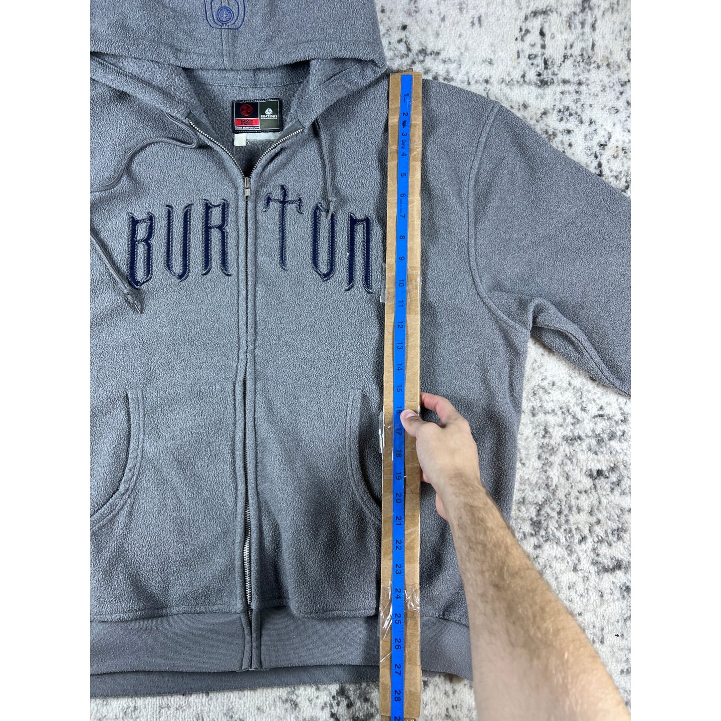 Vintage Burton Snowboards Hoodie - XXL