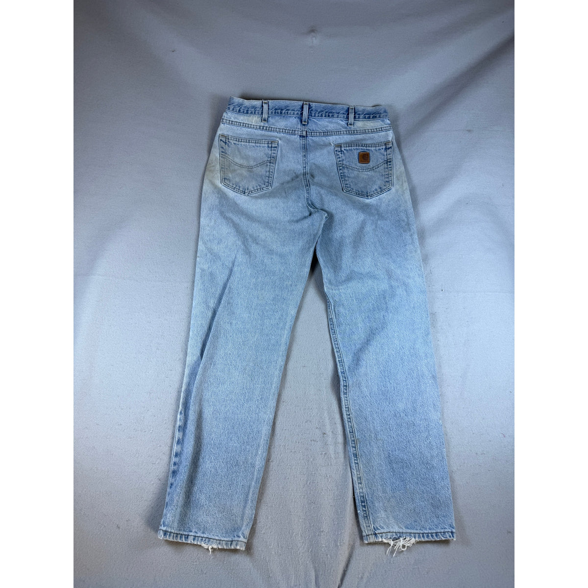 Carhartt Distressed Relaxed Straight Work Jeans - 38x34