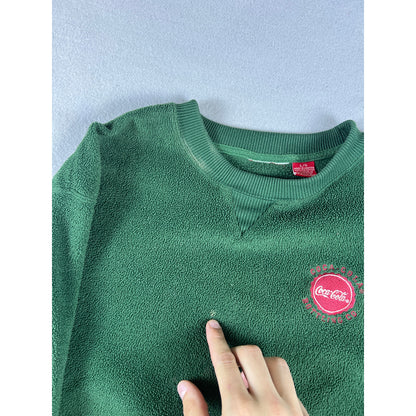 Vintage Coca-Cola Fleece Sweatshirt - L