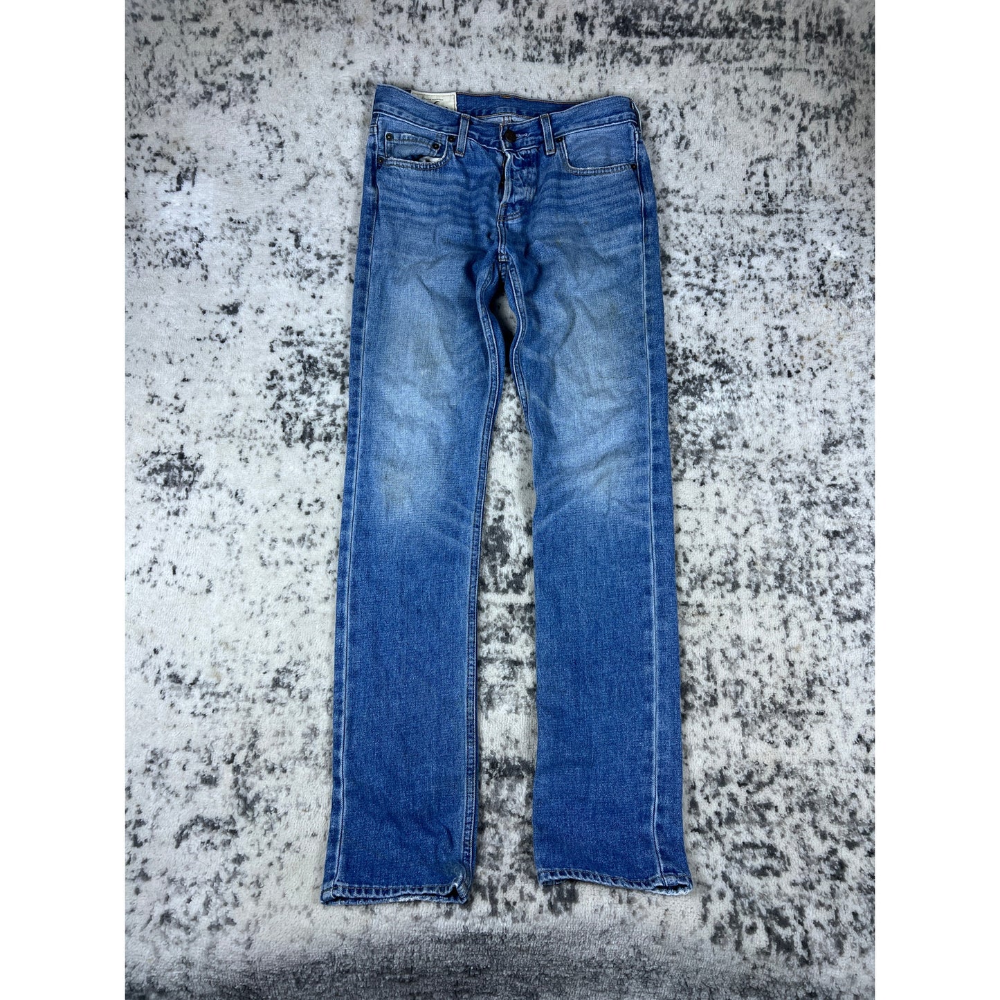 Y2k Denim Blue Hollister Straight Leg Jeans - 30