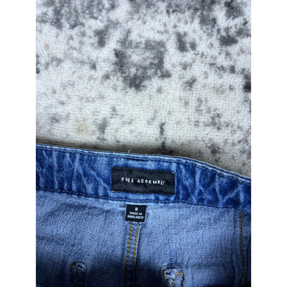 Free Assembly Women's Blue Jeans - 8