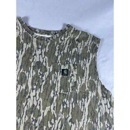 Carhartt Mossy Oak Bottomland Camo Tank Top - 3XLT