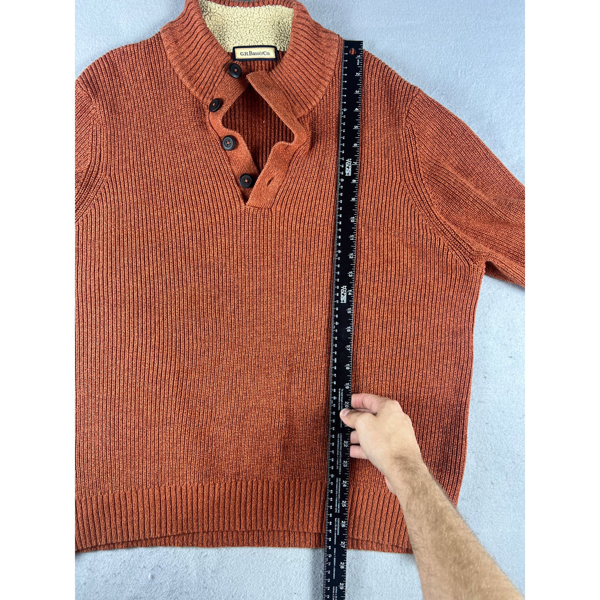 GH Bass Mock Neck Sweater - XXL