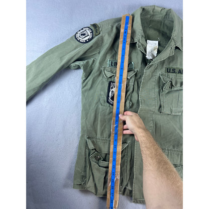 Vintage Vietnam War US Army Ripstop Jungle Jacket Shirt - M