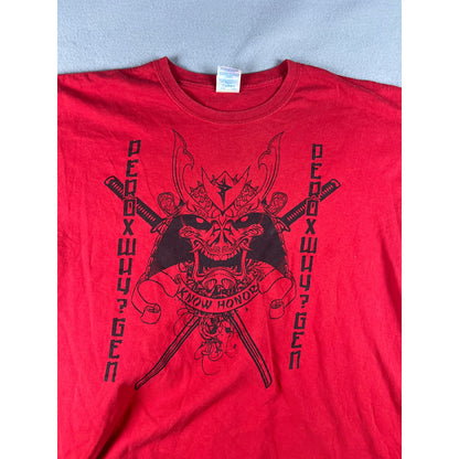 Samurai Ninja Know Honor Y2K T-Shirt - XL