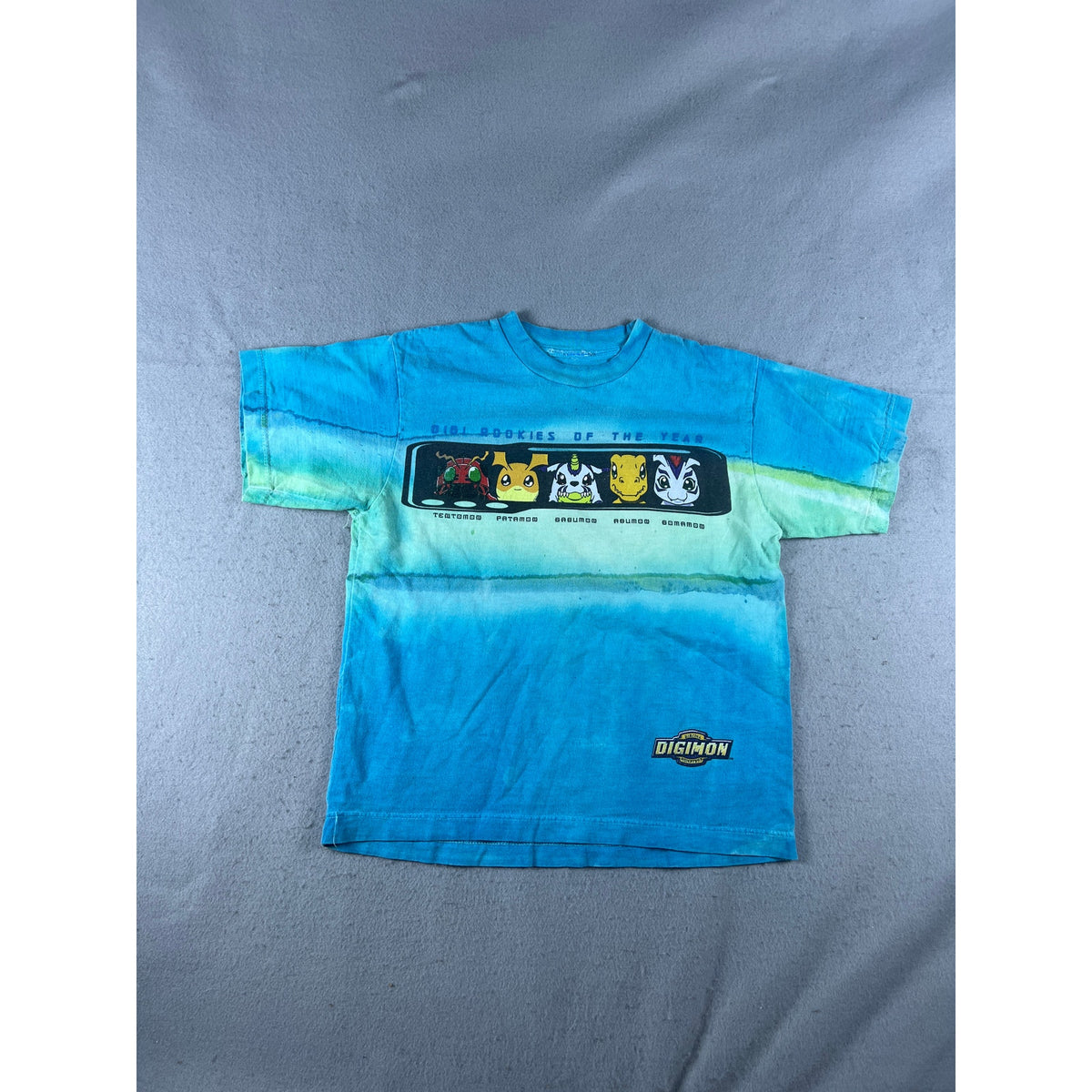 Vintage Digimon Digi Rookies Of The Year Tee Toddler - 5T