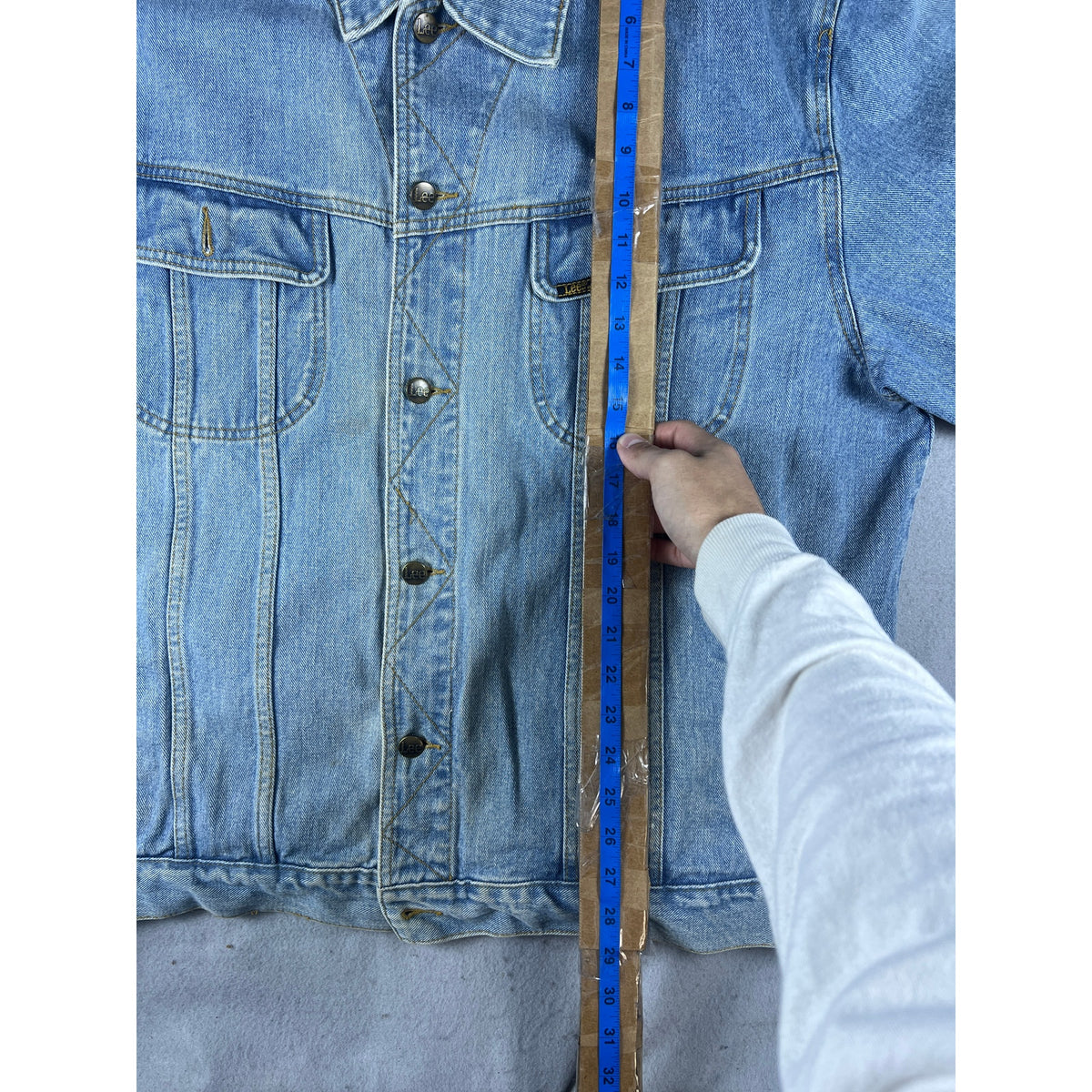 Vintage Lee Denim Trucker Jacket - XXL