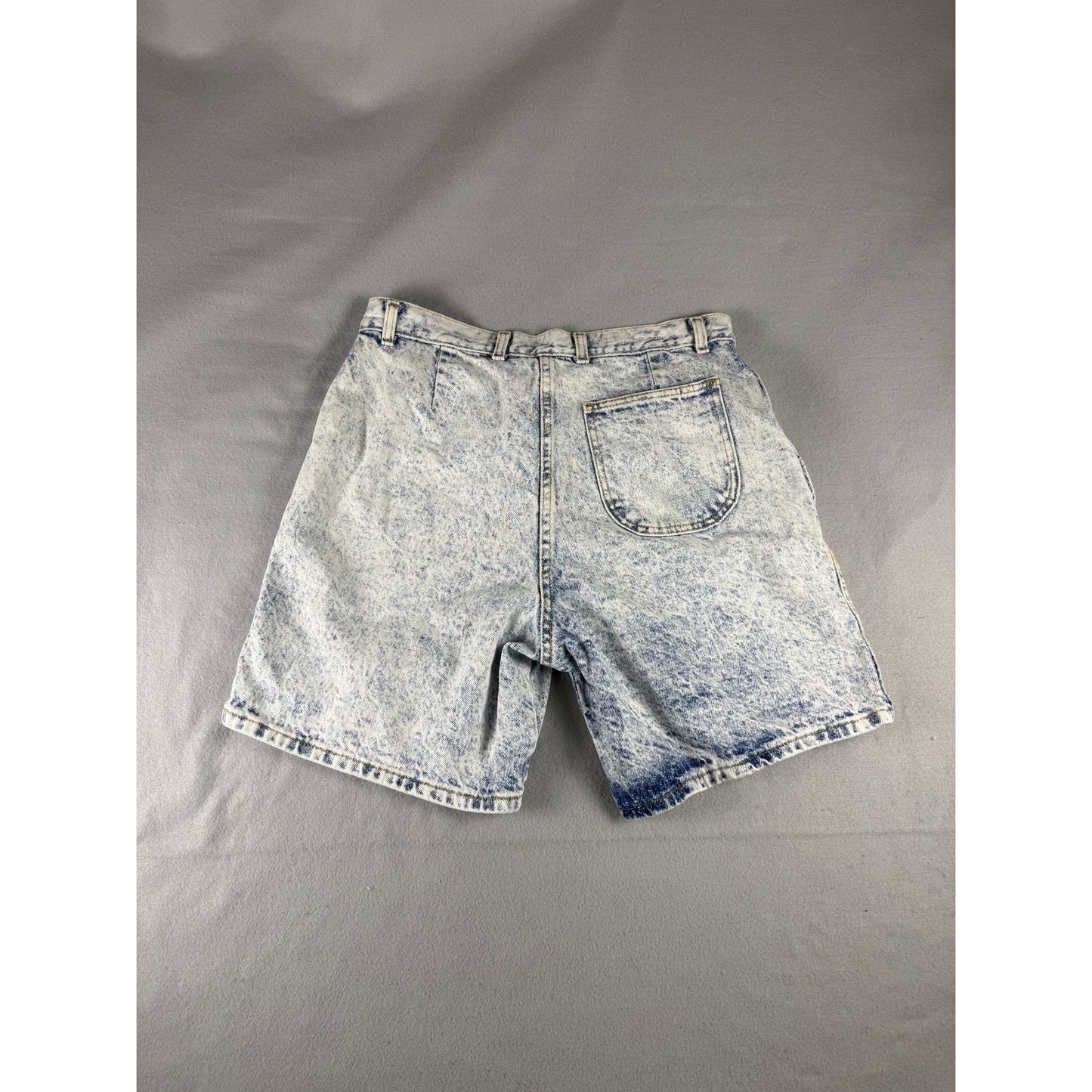 Vintage Bristol Blues Acid Wash Denim Shorts - 36