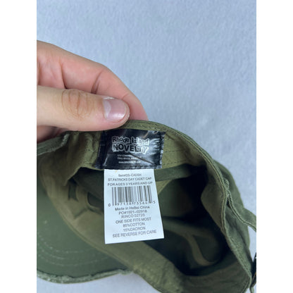 Vintage  Irish Shamrock Distressed Cadet Cap