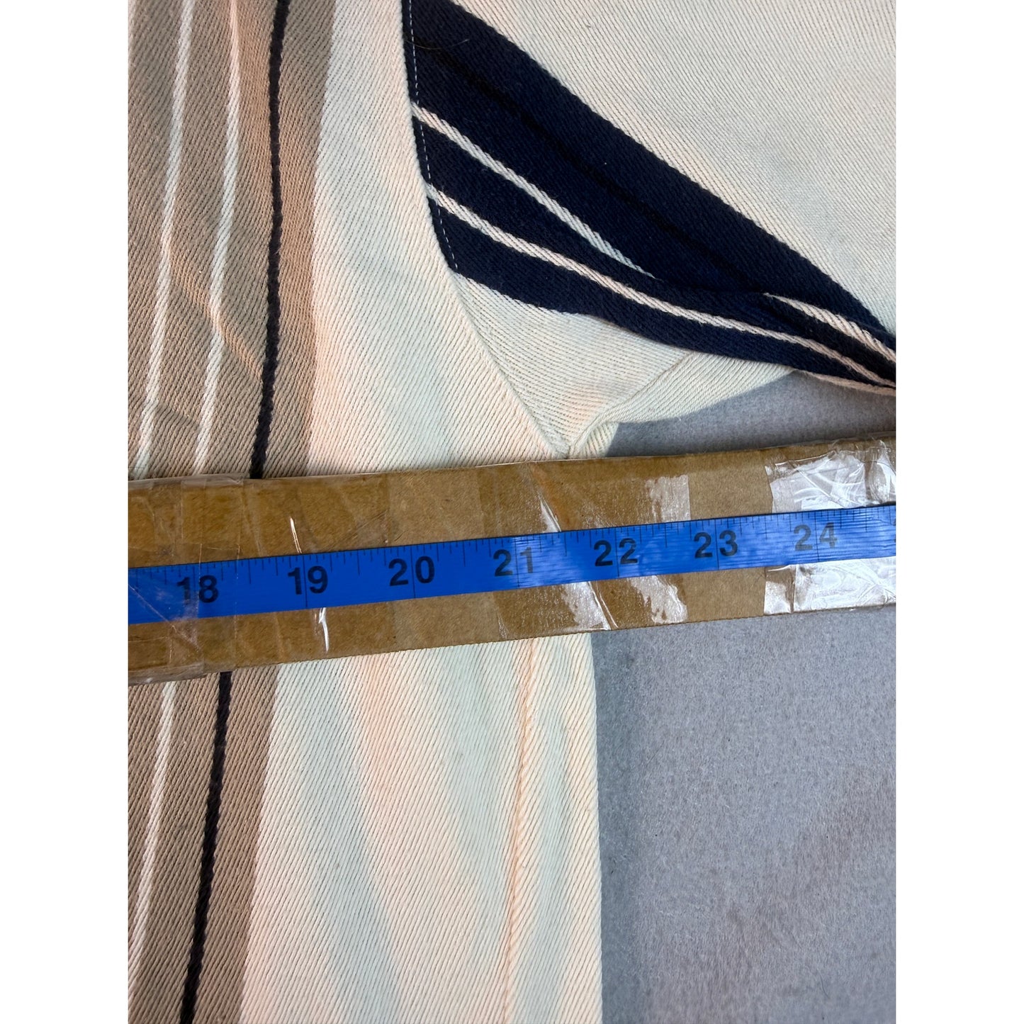 Vintage Chaps Ralph Lauren Striped Polo Shirt - XL