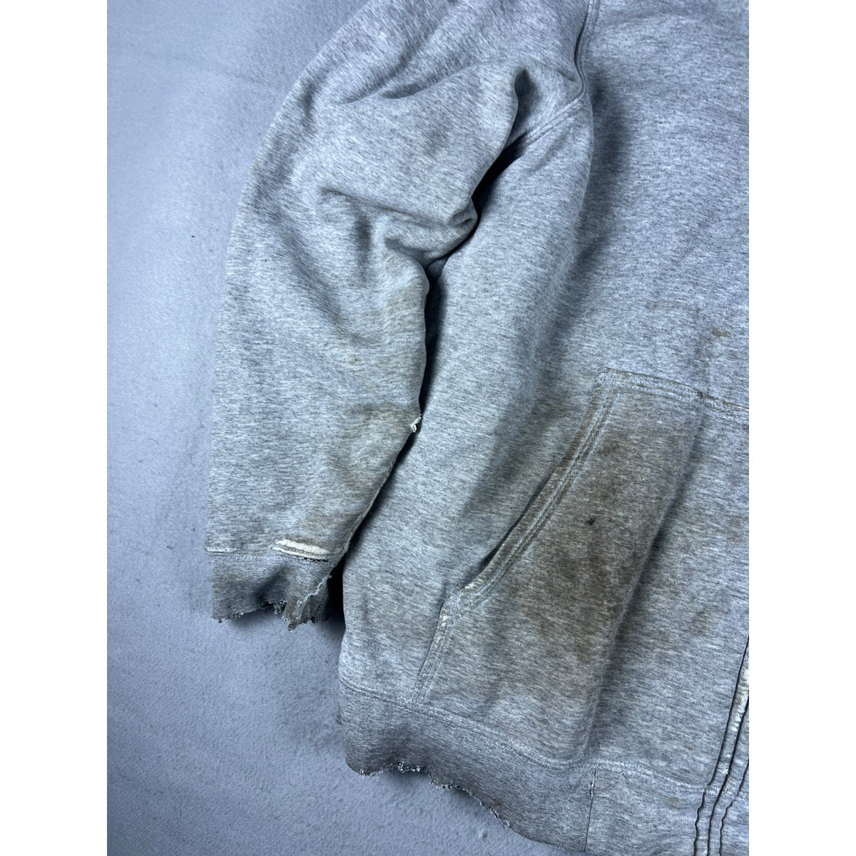 Carhartt Grunge Distressed Hoodie - L
