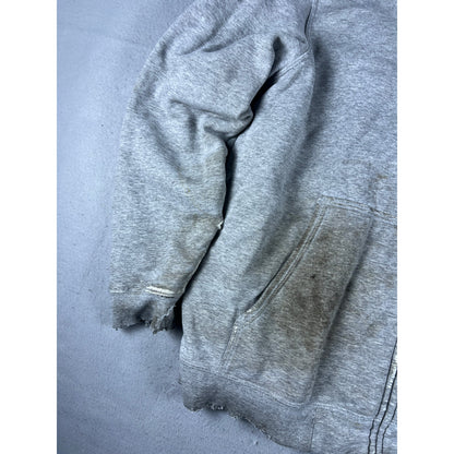 Carhartt Grunge Distressed Hoodie - L