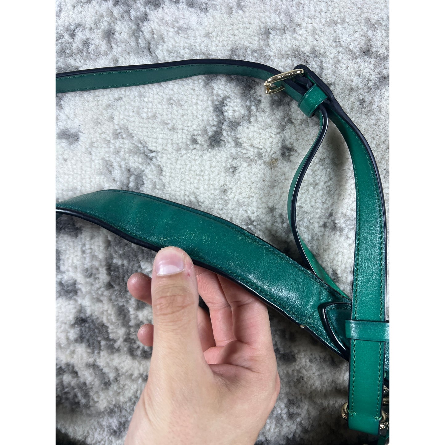 Teal Green COACH Hobo Crossbody/Shoulder Bag