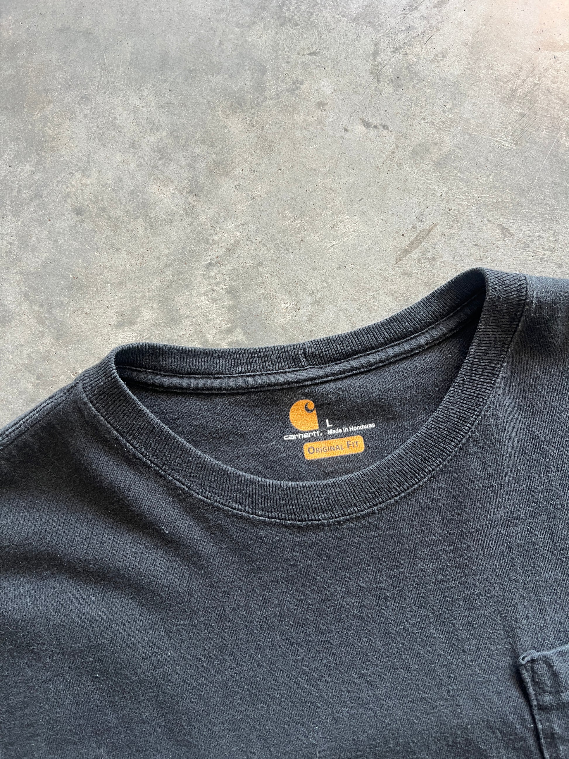 Vintage Black Carhartt Pocket Shirt - L