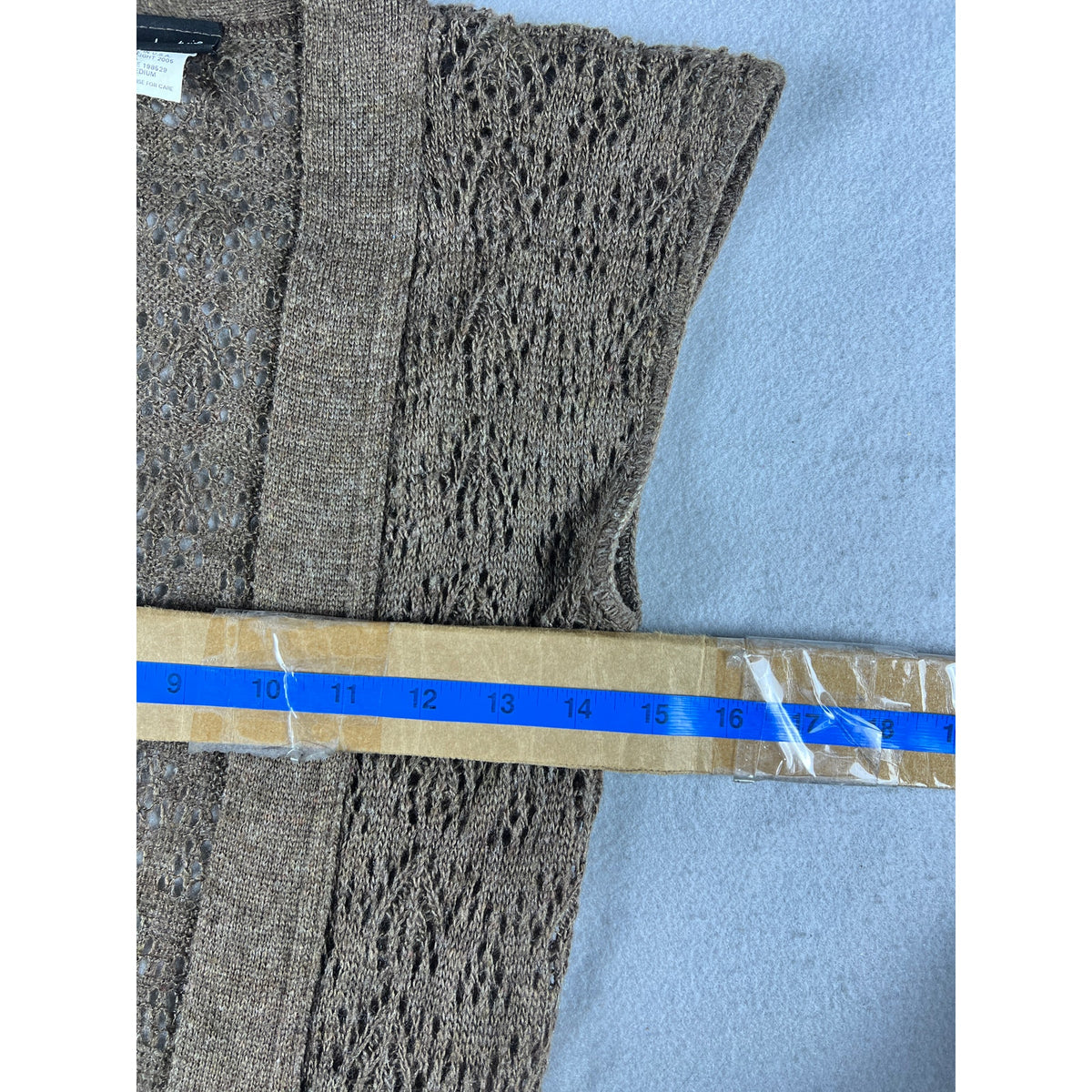 Vintage Daytrip Loose Knit Sweater Vest - M