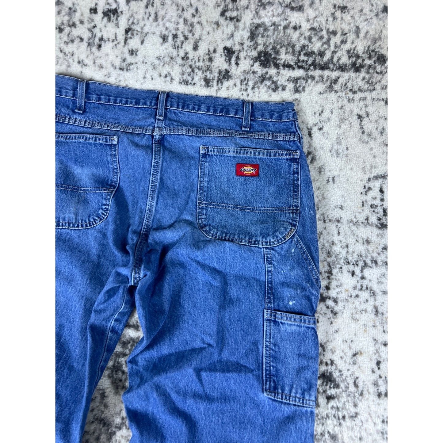 VTG DICKIE CARPENTER Jeans Mens 36x30 Wide Leg Baggy 90s