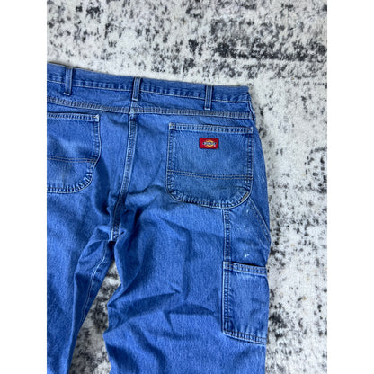 VTG DICKIE CARPENTER Jeans Mens 36x30 Wide Leg Baggy 90s
