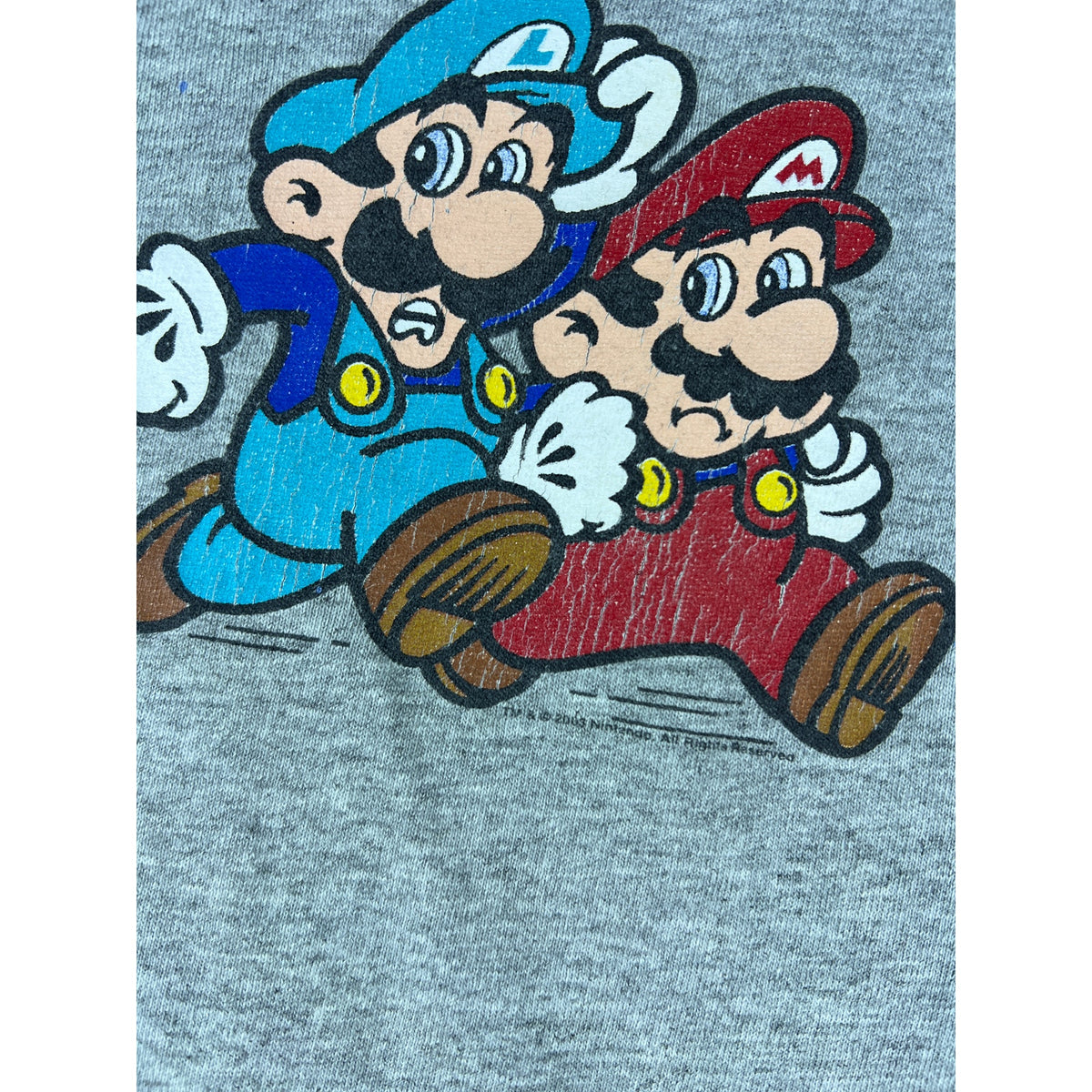 Vintage 2003 Nintendo Mario Luigi Bob-Omb T-Shirt - L